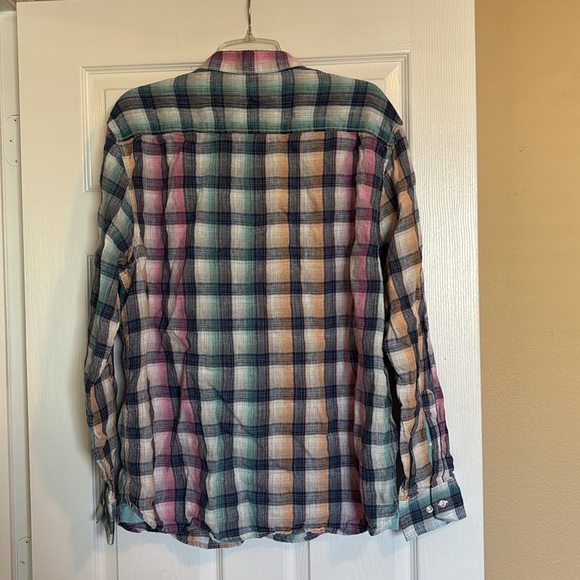 Tommy Bahama men’s linen long sleeve button down shirt size large - Picture 6 of 8